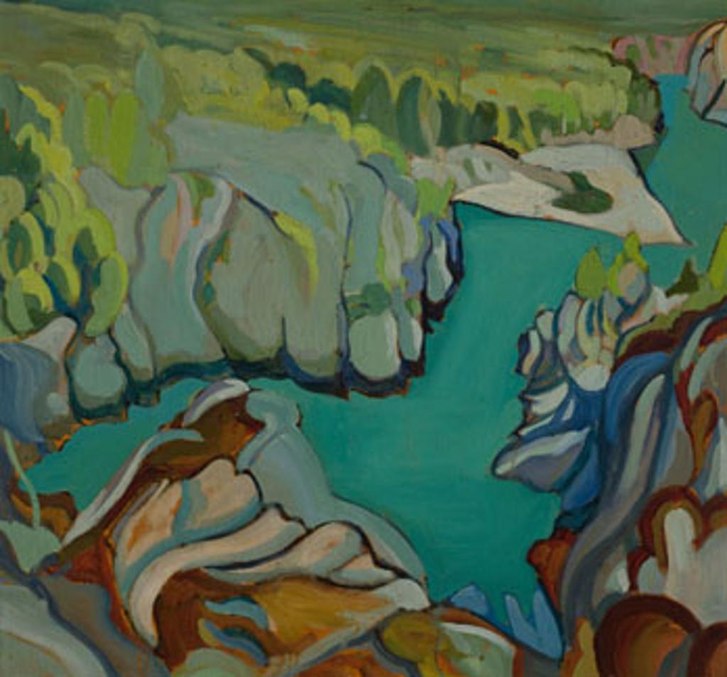 Pegi Margaret Kathleen Nicol MacLeod (1904-1949) - Skeena Landscape