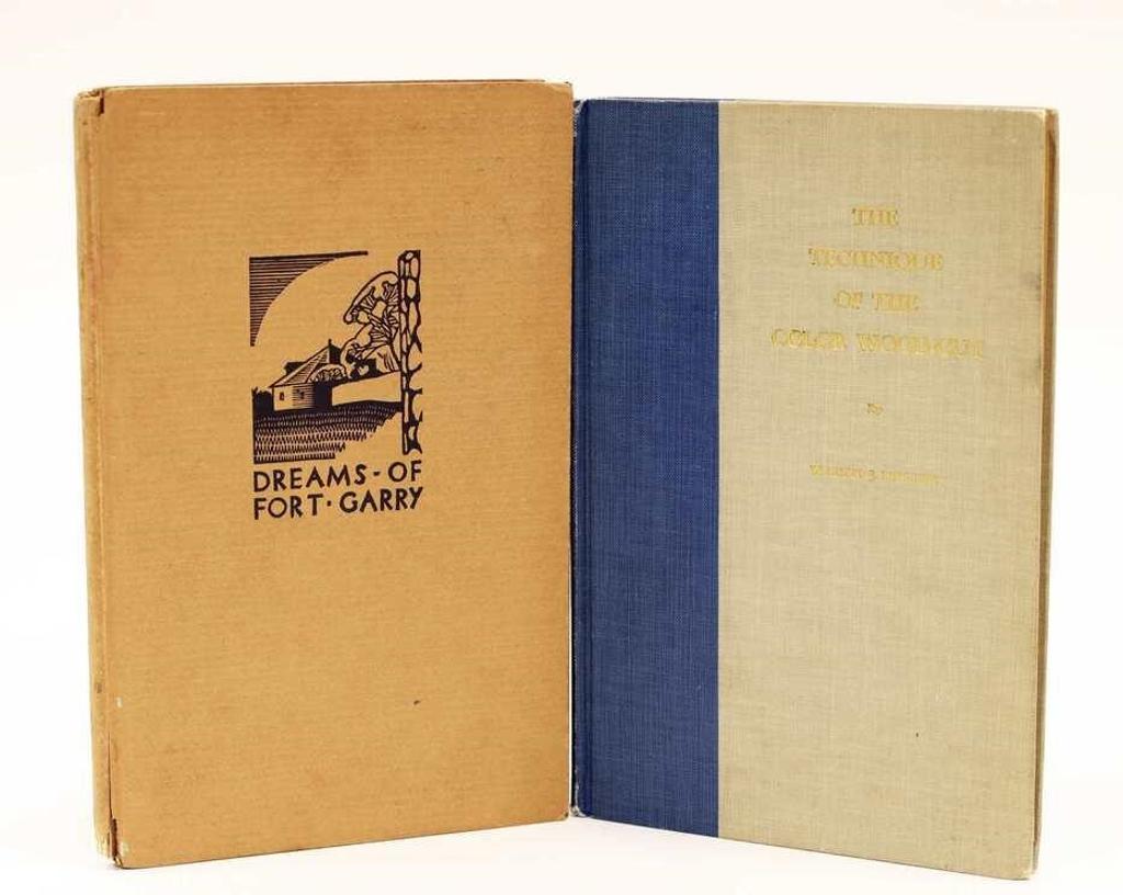 Walter Joseph (W.J.) Phillips (1884-1963) - DREAMS OF FORT GARRY - An Epic Poem on the Life and Times of the Early Settlers of Western Canada, Complete with Glossary and Historical Notes