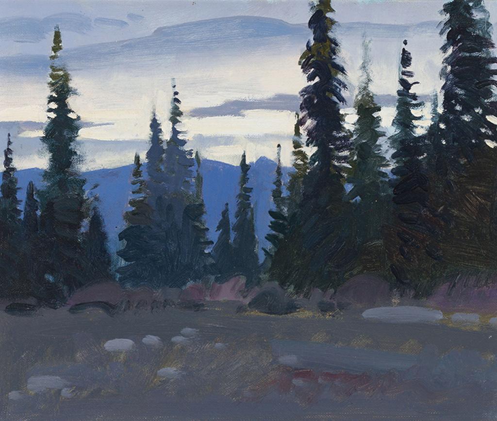 Peter Maxwell Ewart (1918-2001) - Canadian Rockies (David Thompson Highway)