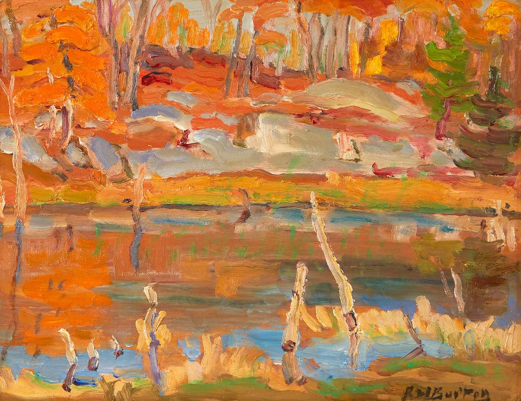Ralph Wallace Burton (1905-1983) - Late Autumn, Gatineau Parkway, Quebec
