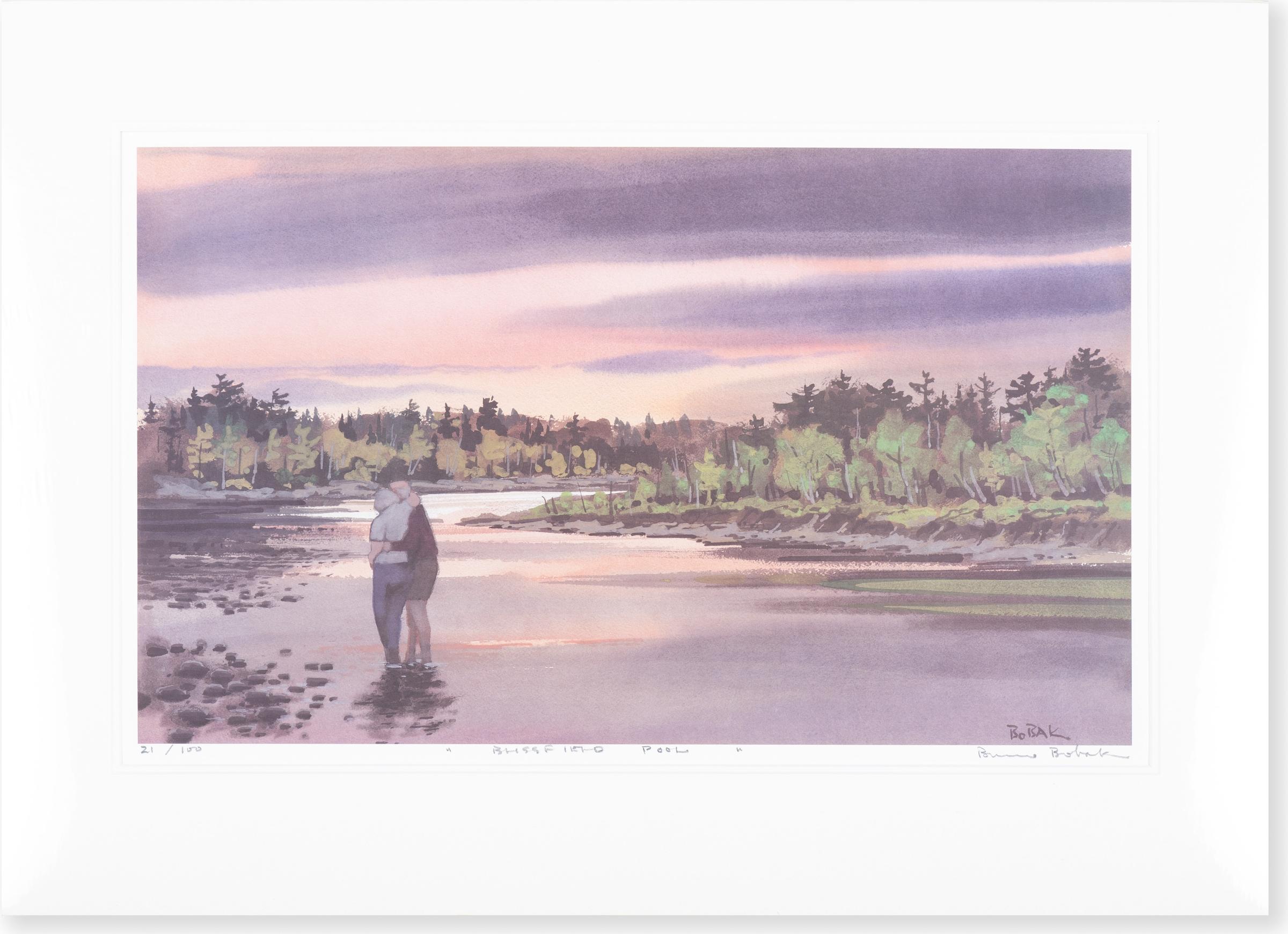 Bruno Joseph Bobak (1923-2012) - Blissfield Pool