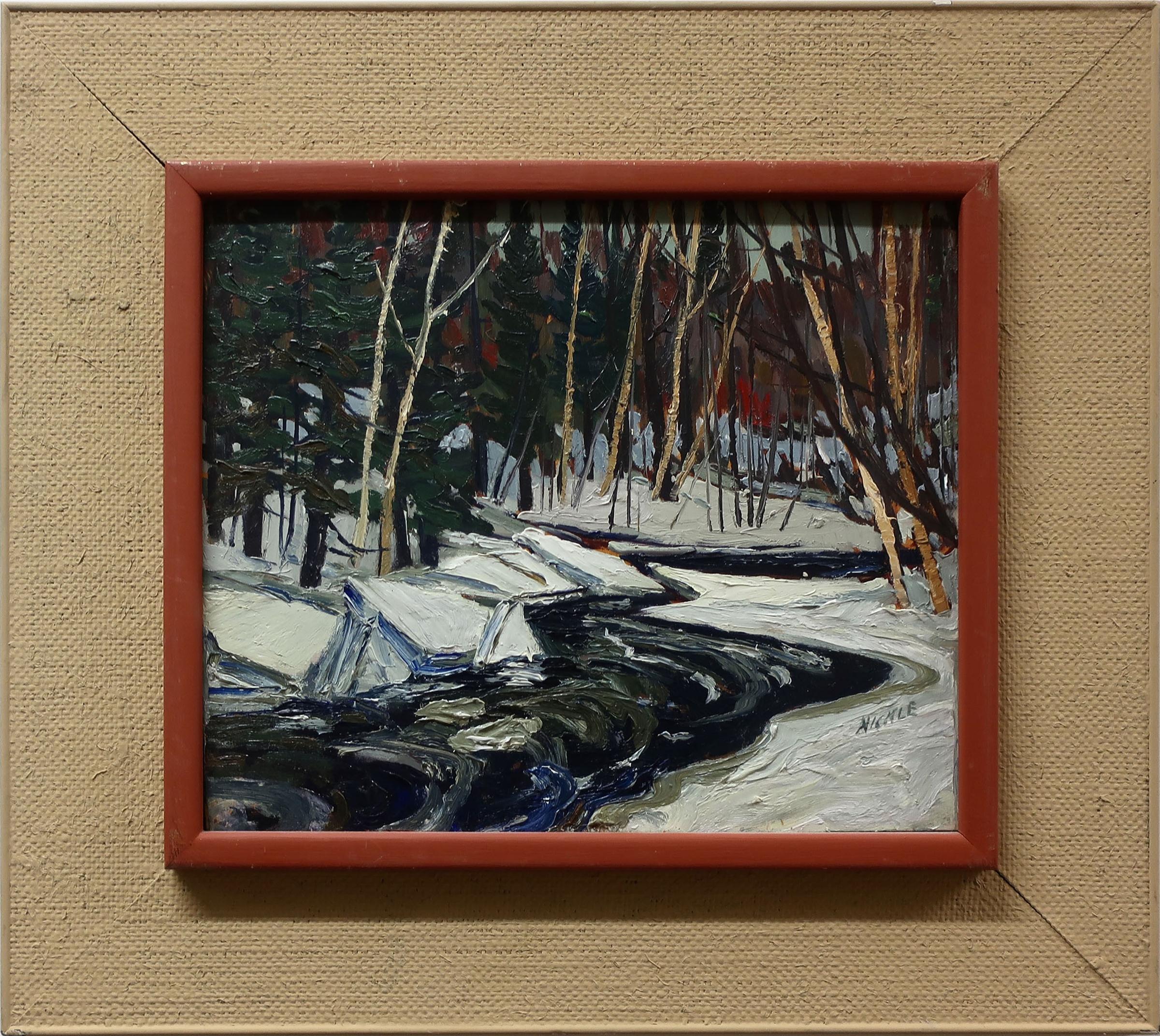 Lawrence Nickle (1931-2014) - Fast Water - Oxtongue River