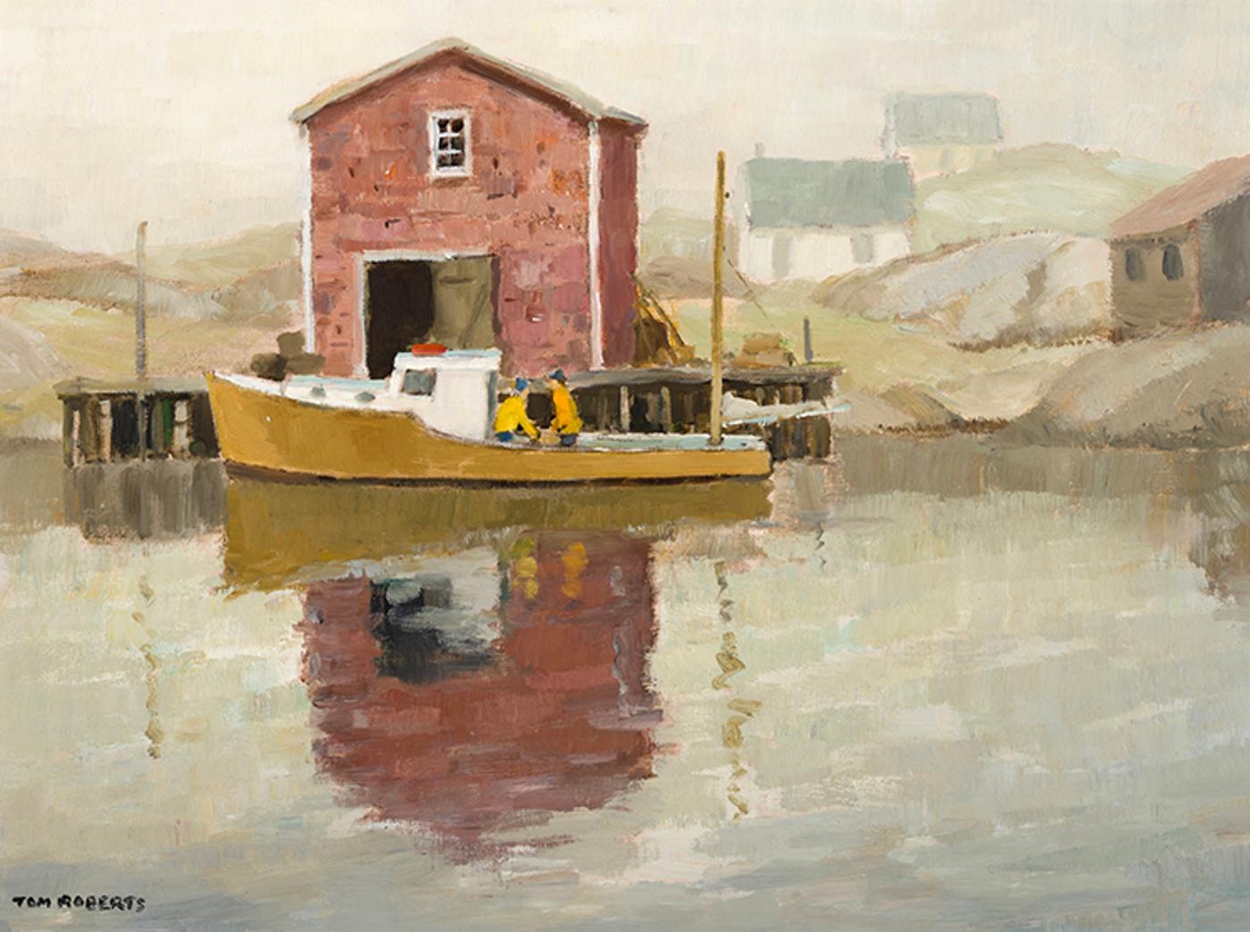 Thomas Keith (Tom) Roberts (1909-1998) - Atlantic Mist, Peggy's Cove