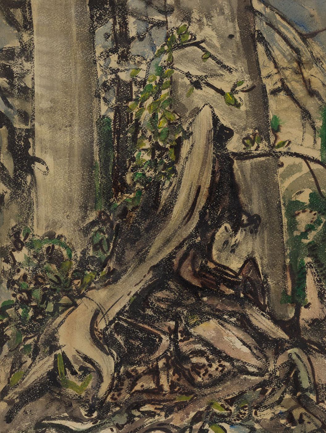 Arthur Lismer (1885-1969) - Forest, Vancouver Island