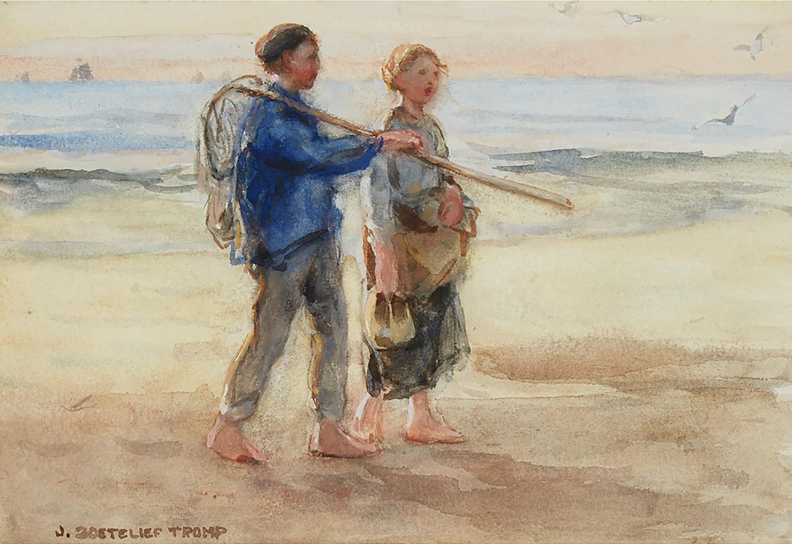 Johann Jan Zoetelief Tromp (1872-1947) - Return From The Fishing (Grounds)
