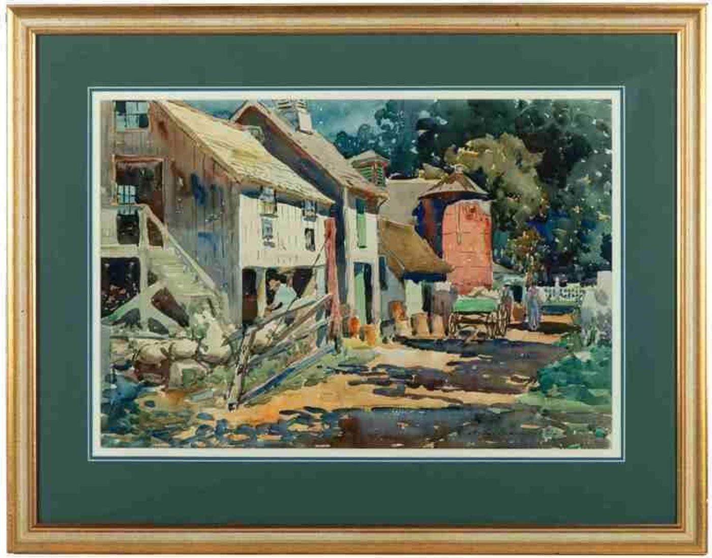 Arthur Edwaine Beaumont (1890-1978) - Farm (1925)