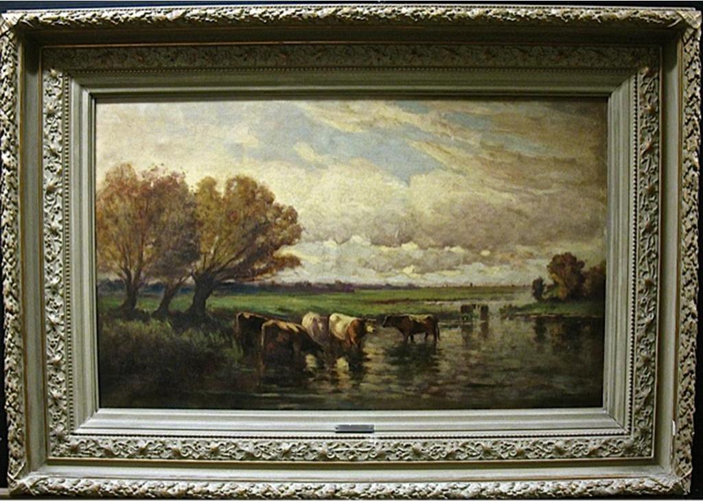 John A. Hammond (1843-1939) - Cattle Watering