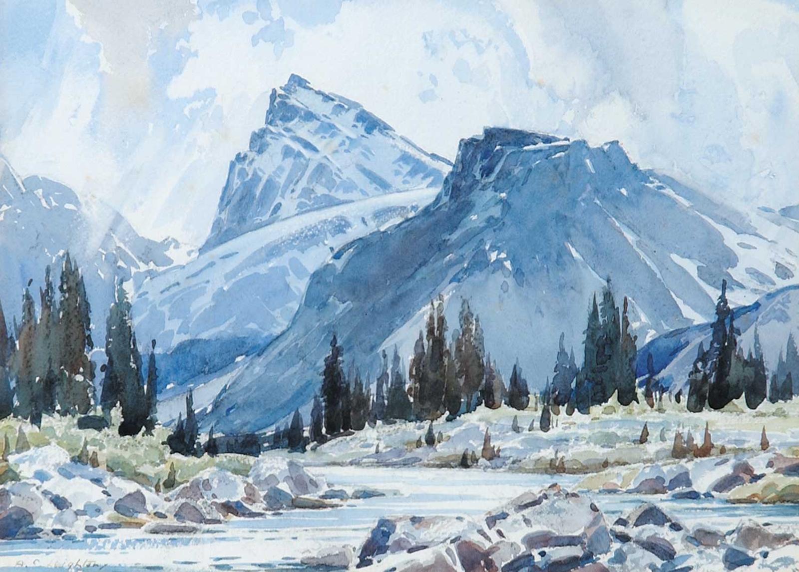 Alfred Crocker Leighton (1901-1965) - Mount Pitka at Skoki