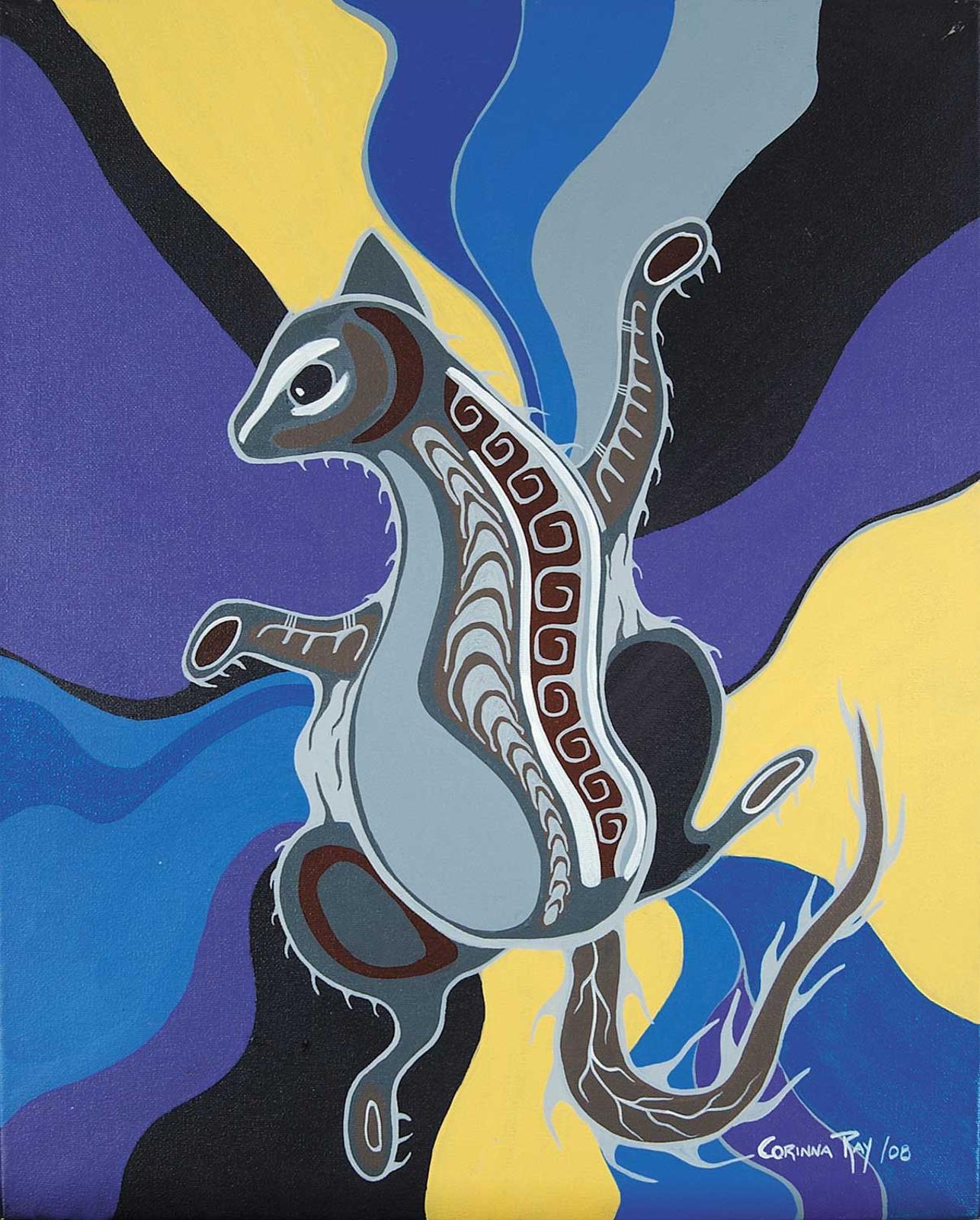 Corrina Ray (1974) - Untitled - Posing Spirit Animal