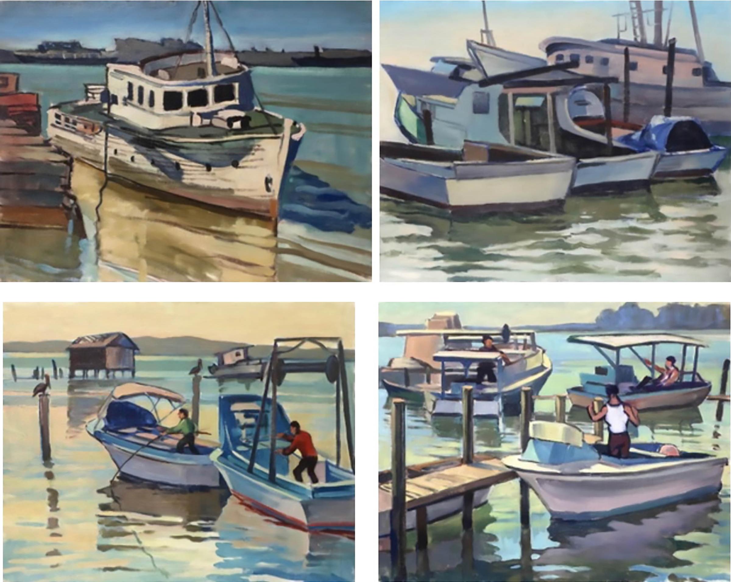 Harry Mayer Zeilig - Boat Studies
