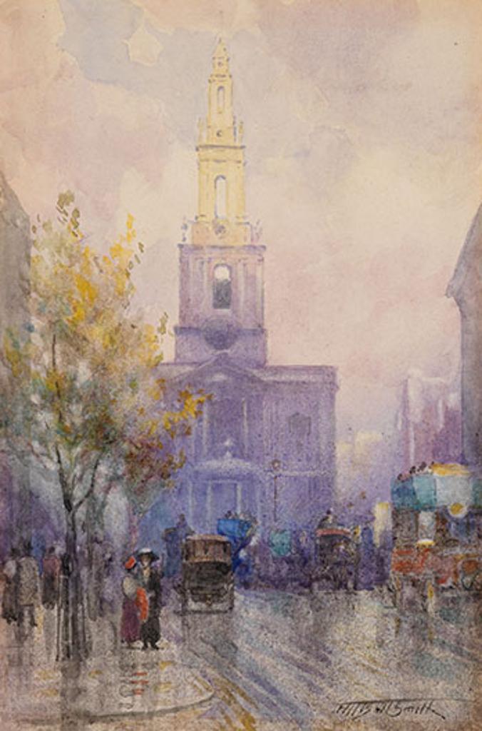 Frederic Martlett Bell-Smith (1846-1923) - St. Mary le Strand, London