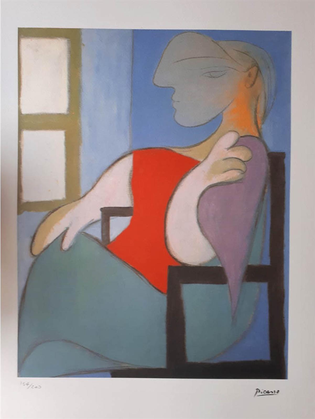 Pablo Ruiz Picasso (1881-1973) - Seated woman