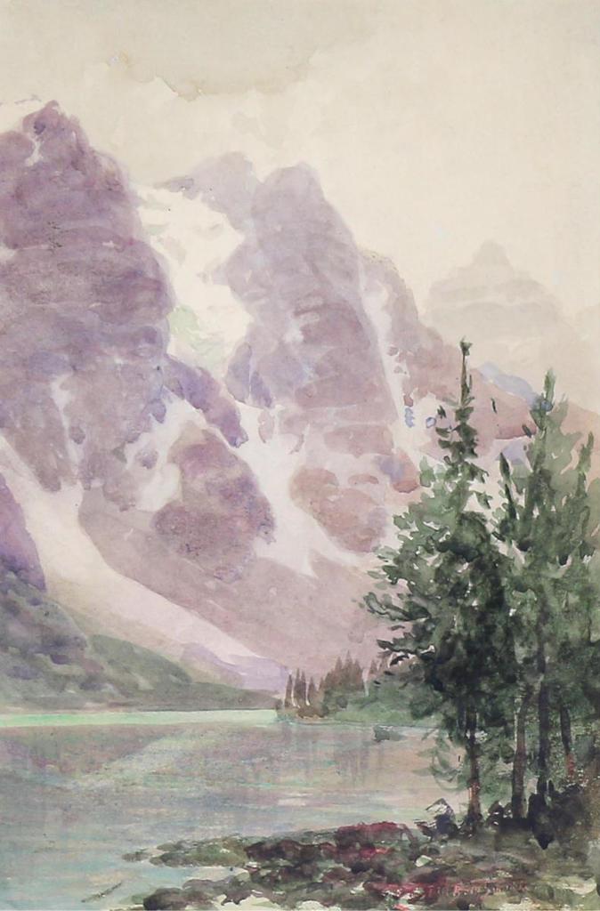 Frederic Martlett Bell-Smith (1846-1923) - Moraine Lake - Canadian Rockies
