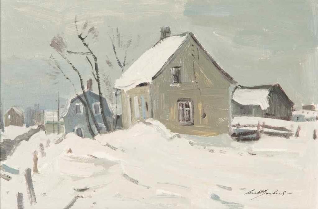 Lorne Holland George Bouchard (1913-1978) - Houses near the village