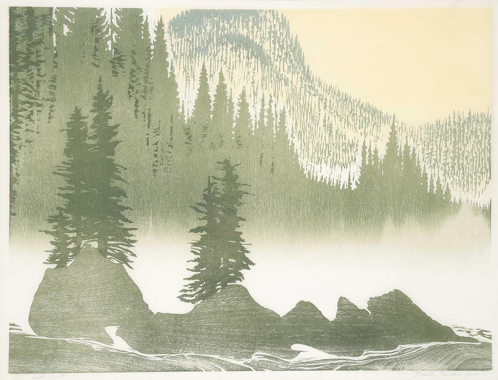 Benita Elizabeth Sanders (1935) - Winter Mist  #4/15