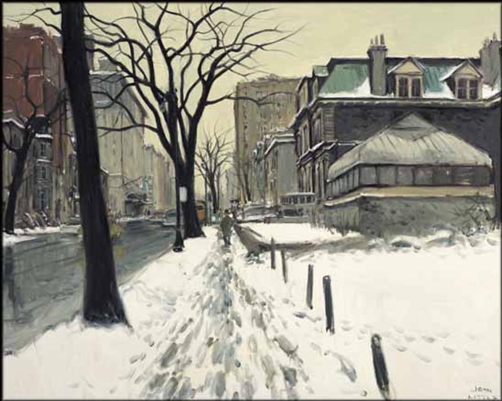 John Geoffrey Caruthers Little (1928-1984) - Van Horne Residence on Sherbrooke Street