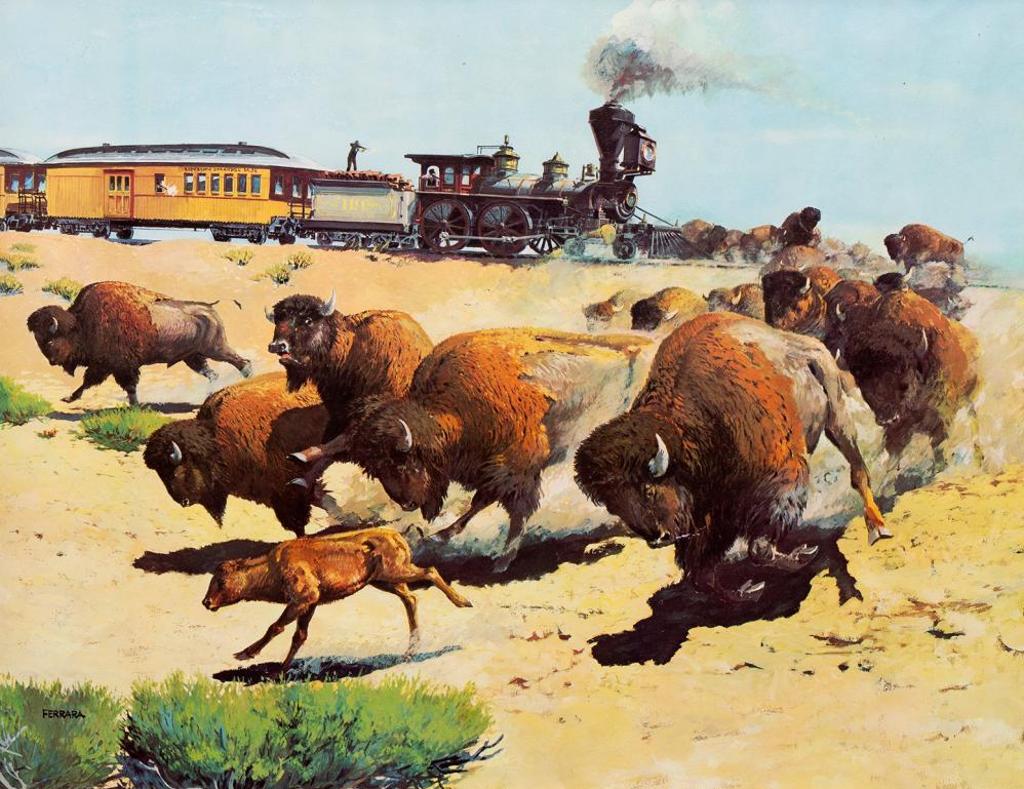 Joe Ferrara (1931-2004) - Untitled - Buffalo