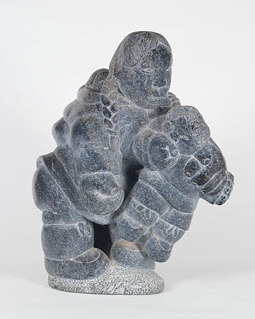 Johnny Inukpuk Jr. (1911-2007) - Mother and Child and Baby