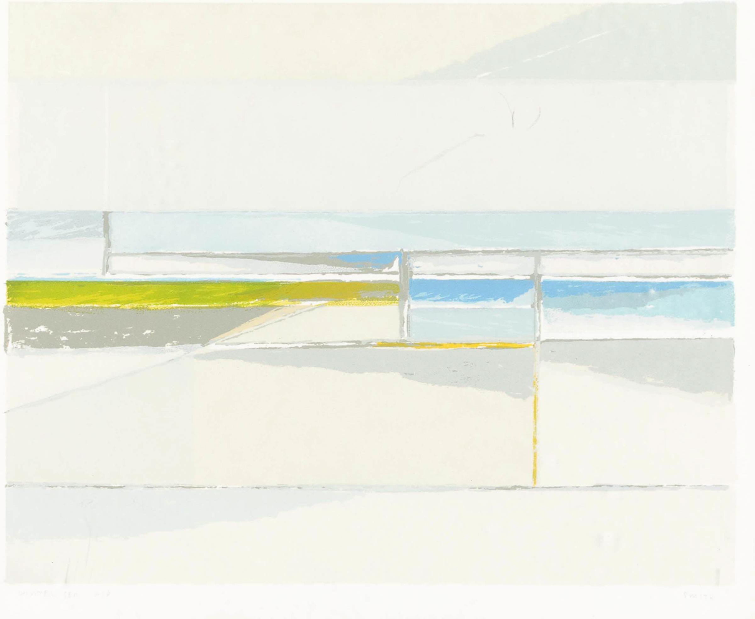 Gordon Applebee Smith (1919-2020) - Winter Sea, 1978