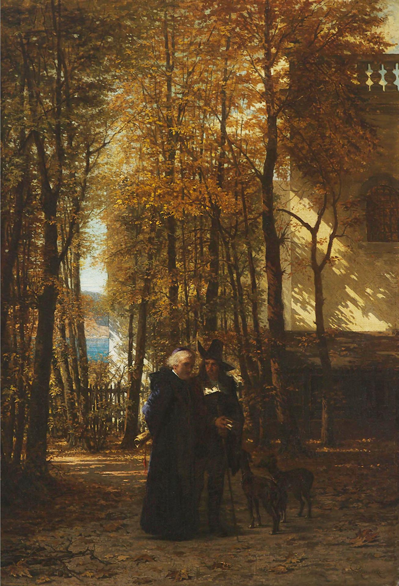 Carl Bernhard Schlösser (1832) - The Confidant
