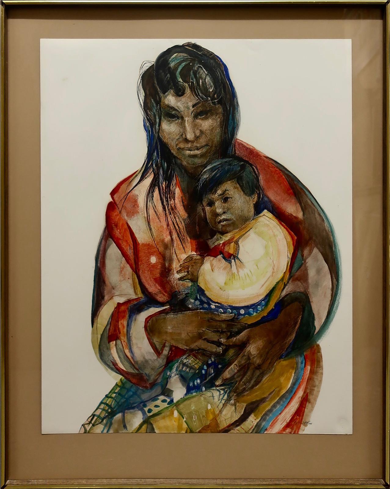 Susan Andrina Ross (1915-2006) - Untitled (Mother & Child)