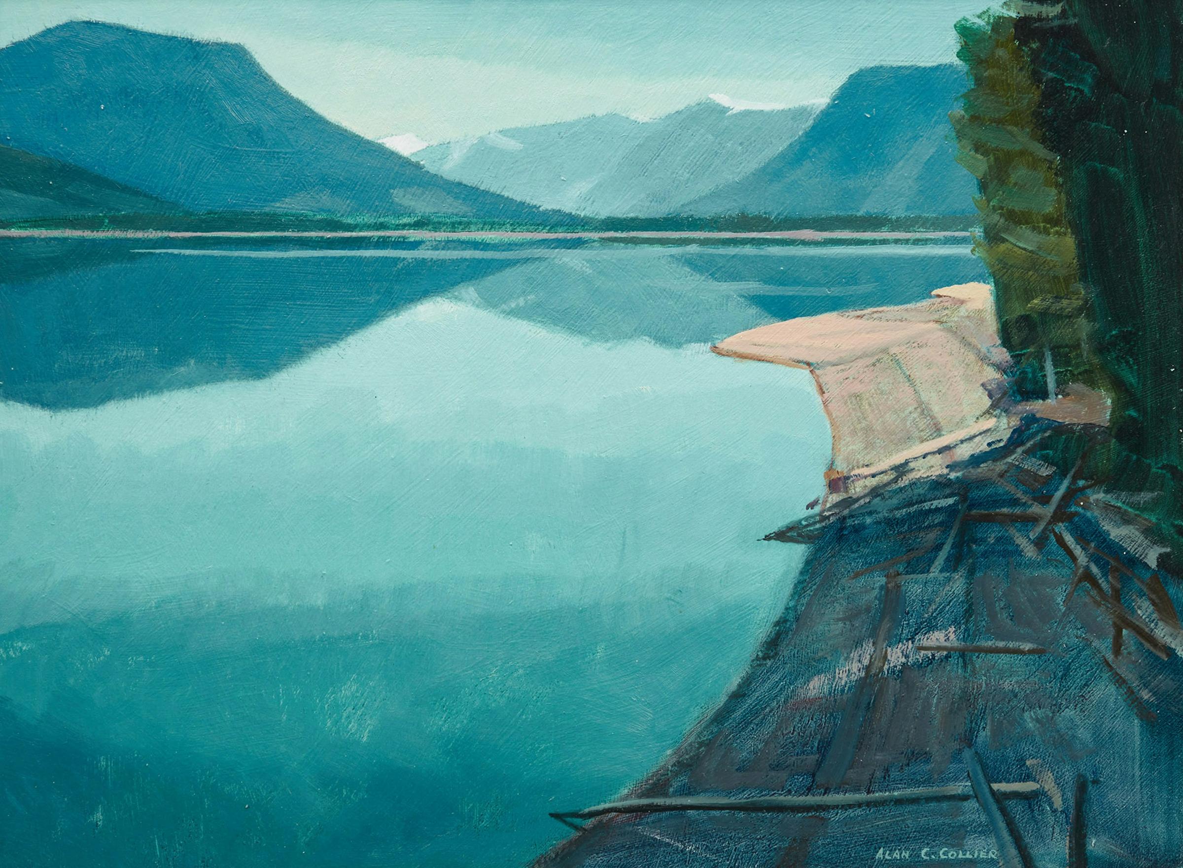 Alan Caswell Collier (1911-1990) - Kitsumkalam Lake, BC