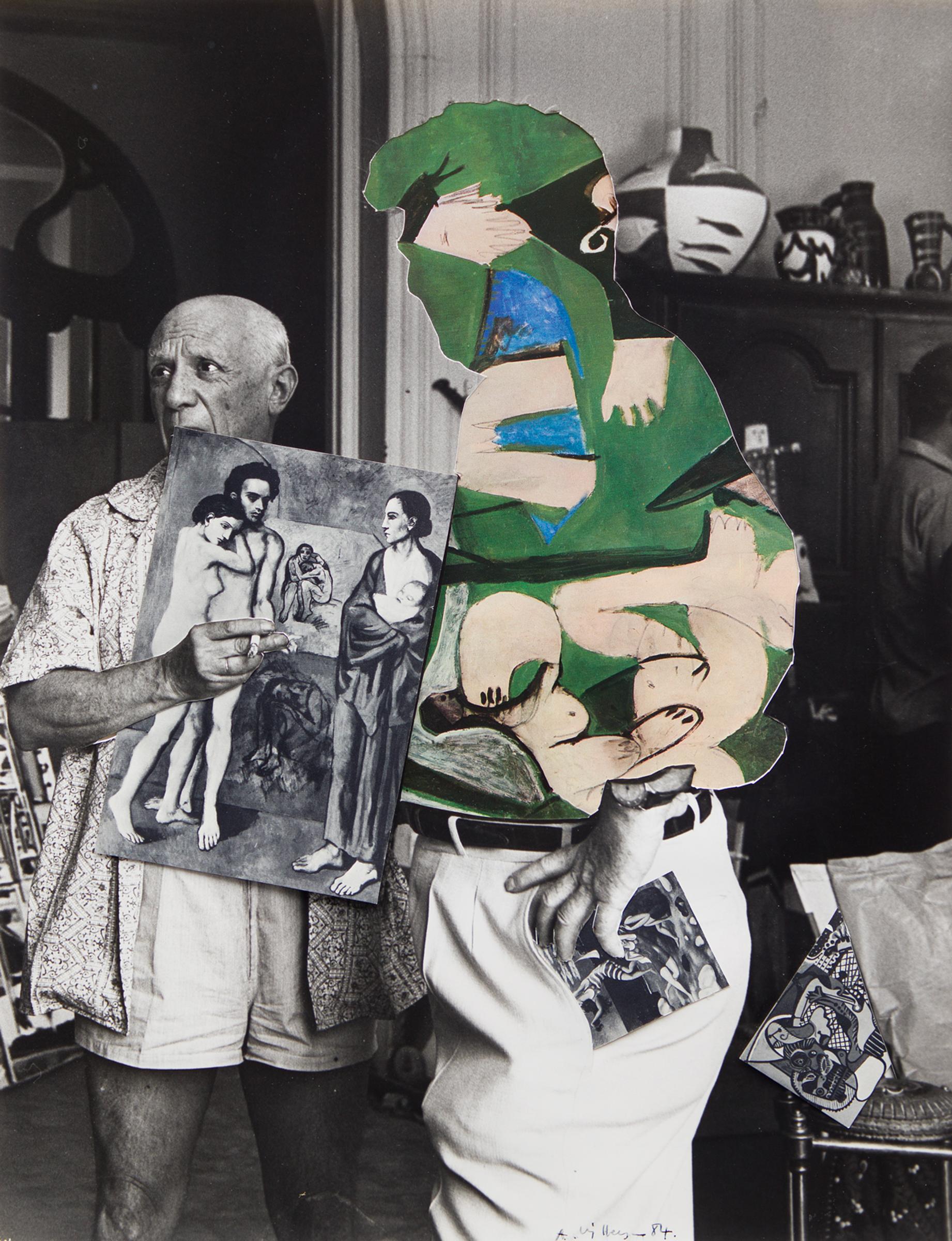 André Villers - Picasso dans son atelier, 1984