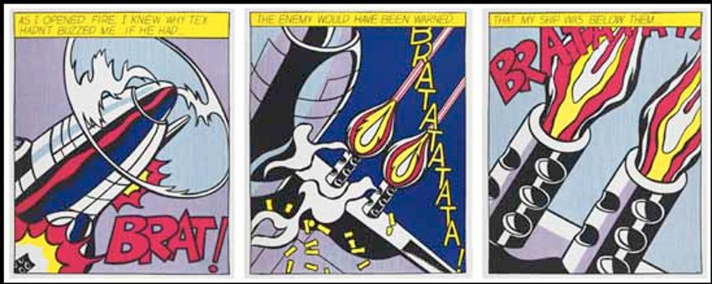 Roy Lichtenstein (1923-1997) - As I Opened Fire Poster (C. App. 5)