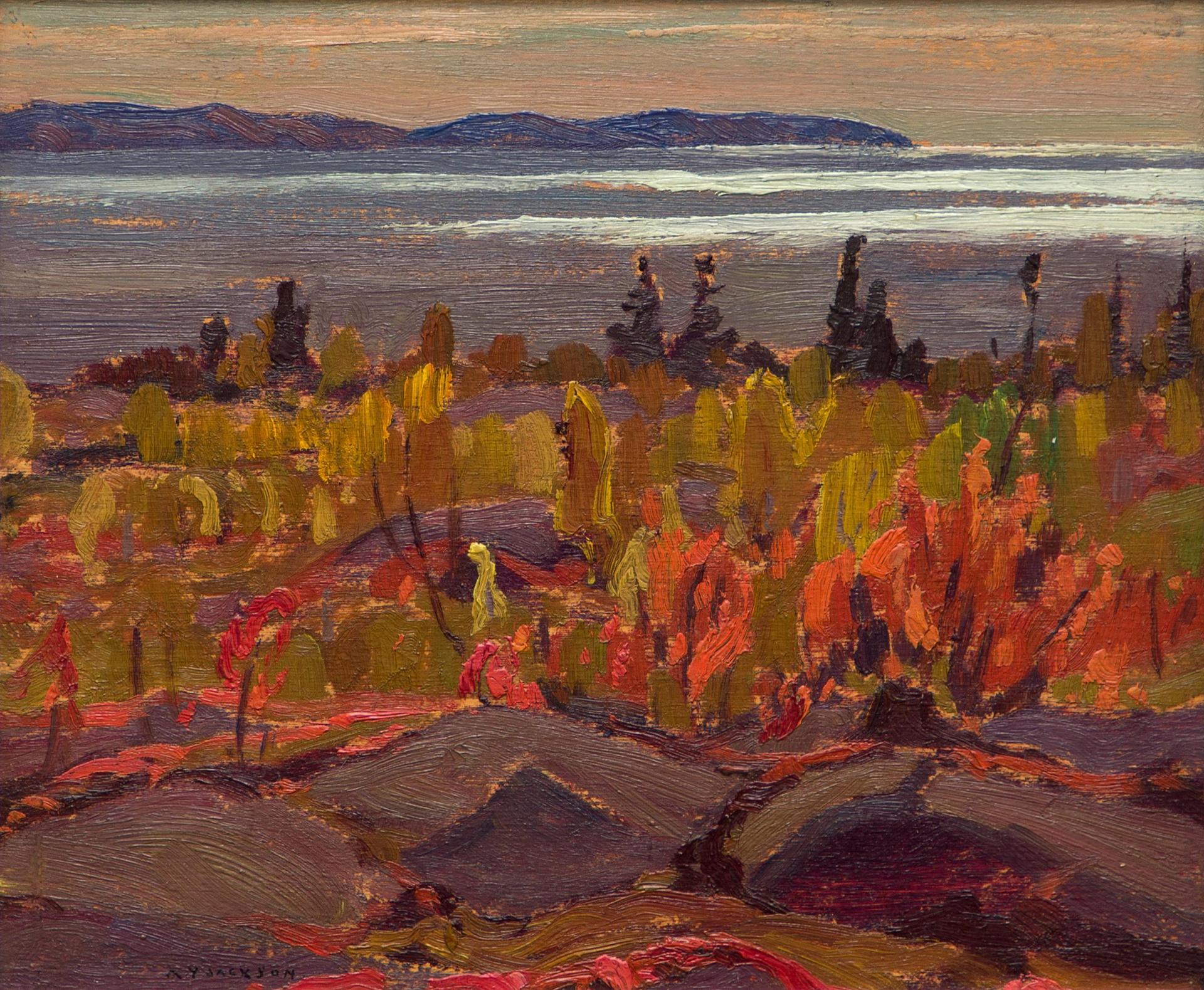 Alexander Young (A. Y.) Jackson (1882-1974) - Above Lake Superior, c. 1926