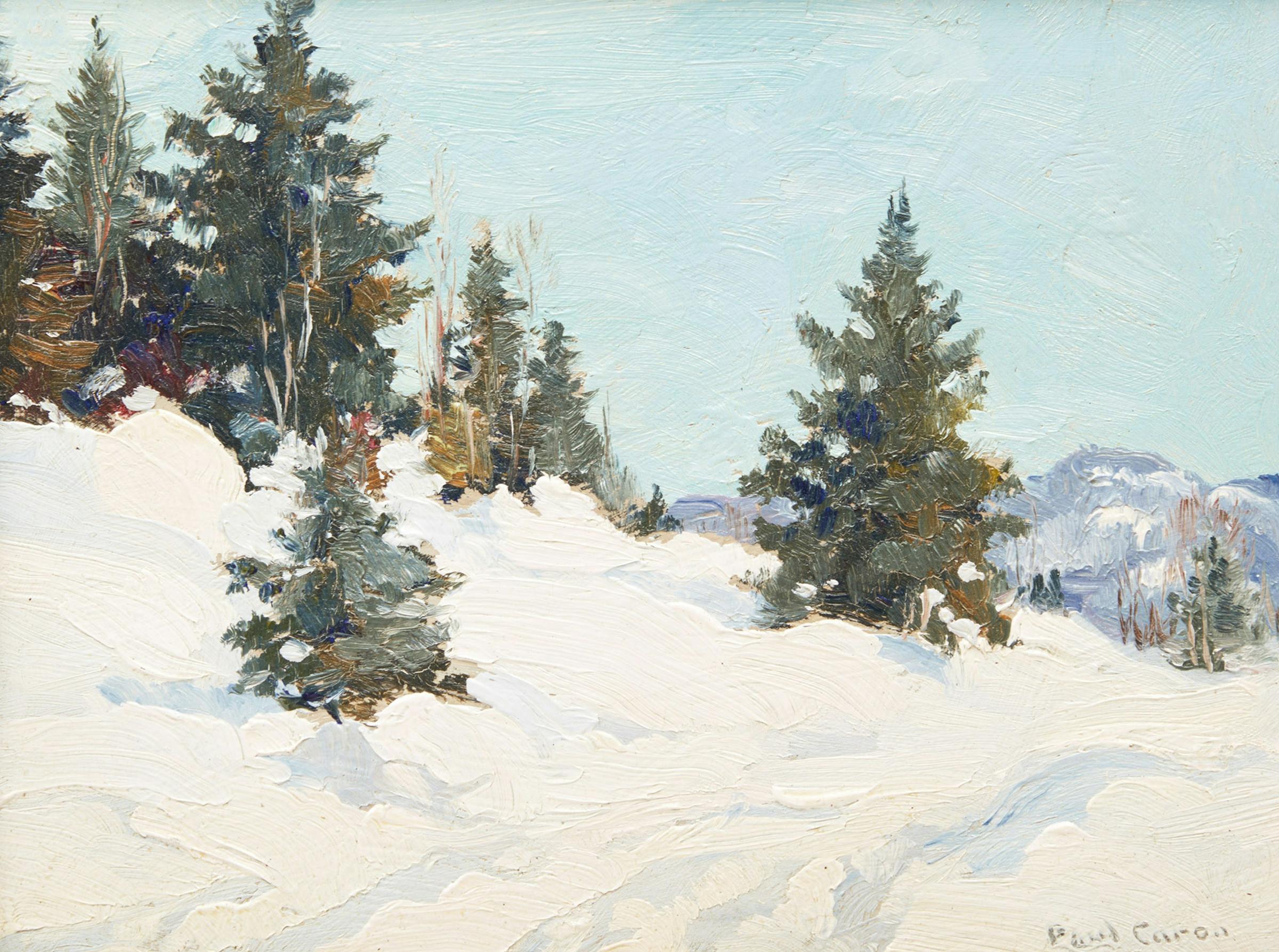 Paul Archibald Octave Caron (1874-1941) - Ste. Adèle en Haut, Near the Chantecler Inn