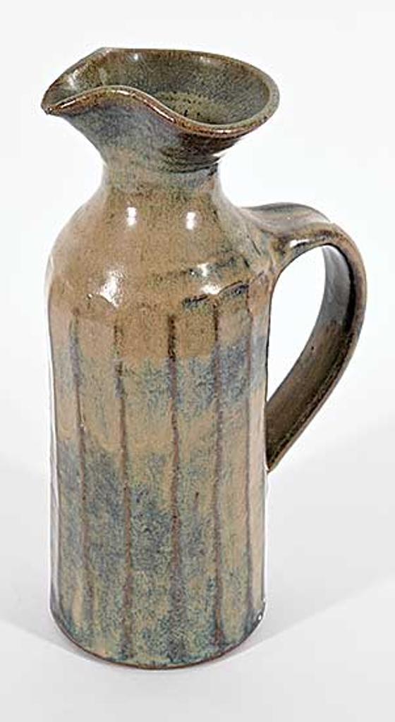 Ted Diakow (1938) - Untitled - Tall Vase with Handle and Spout
