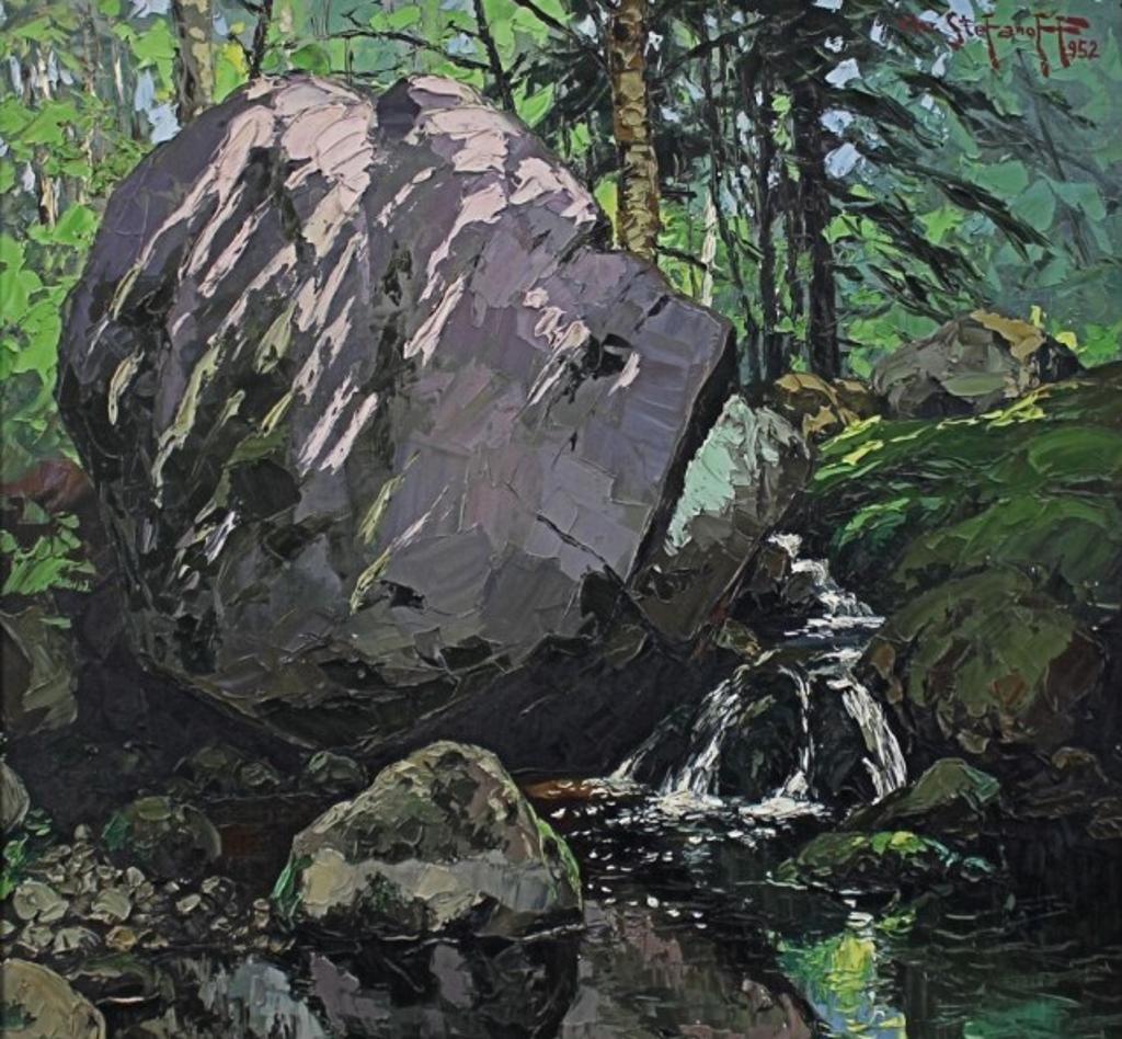 Christo Stefanoff (1898-1966) - Mountain Stream