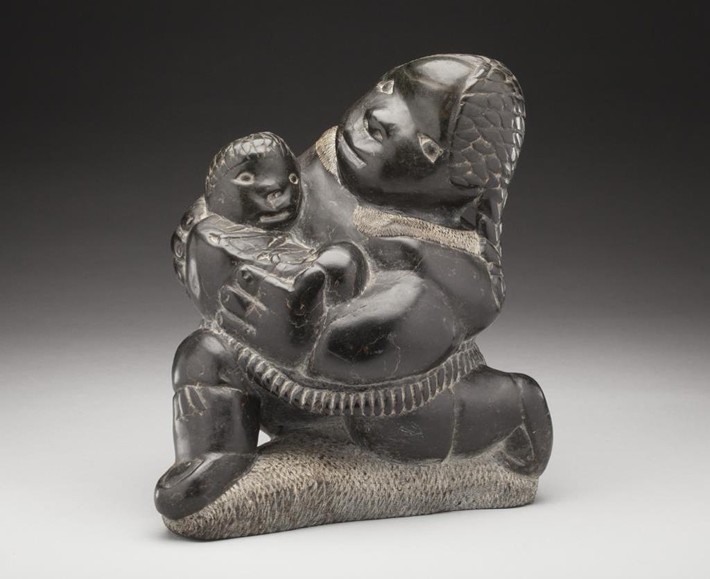 Johnny Inukpuk Jr. (1911-2007) - Mother and Child