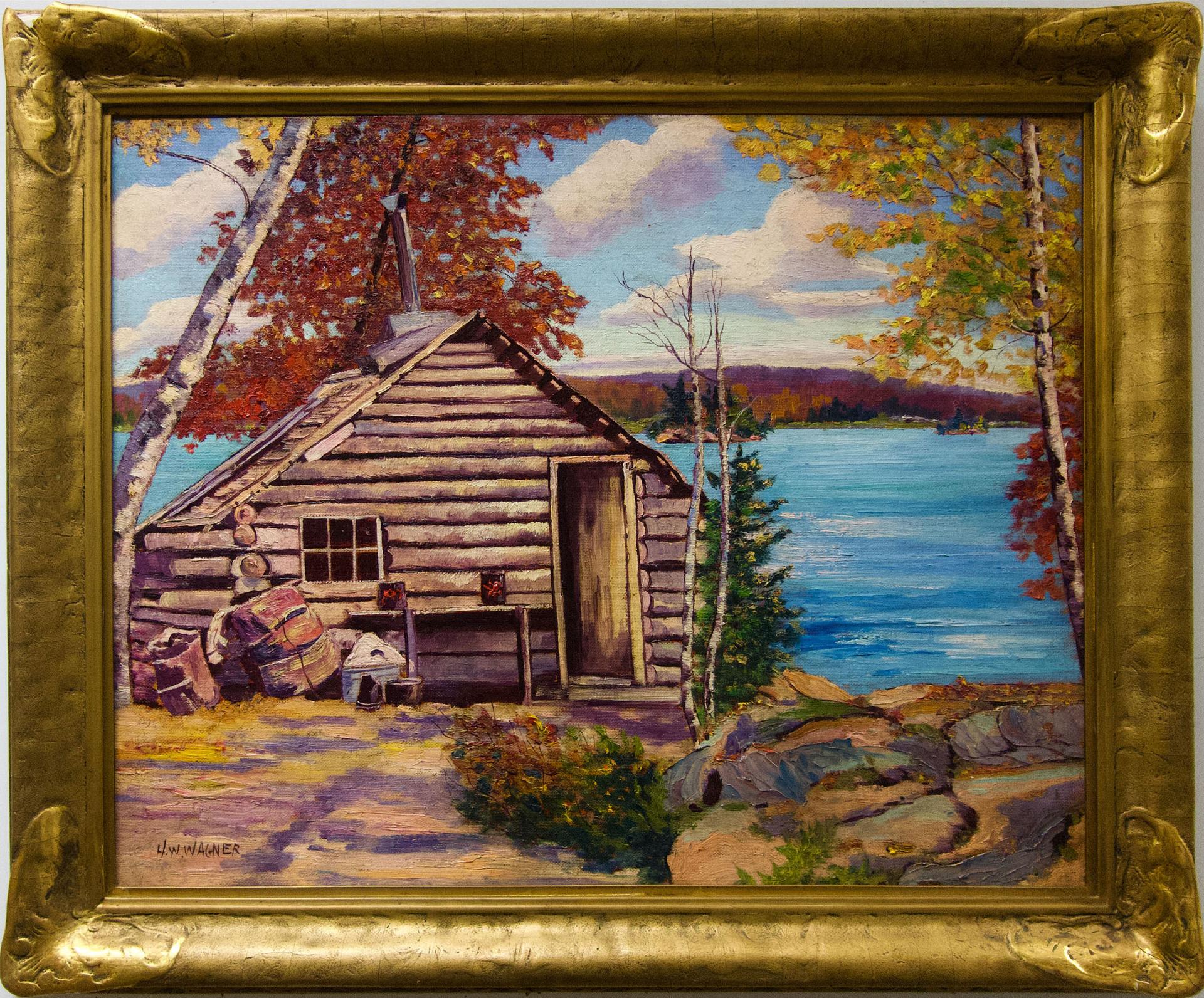 Herbert William Wagner (1889-1948) - The Ranger's Cabin, Algonquin Park