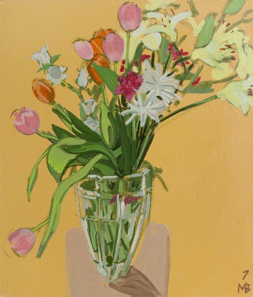 Michael Bromley (1955) - Orange Vase Asymmetric