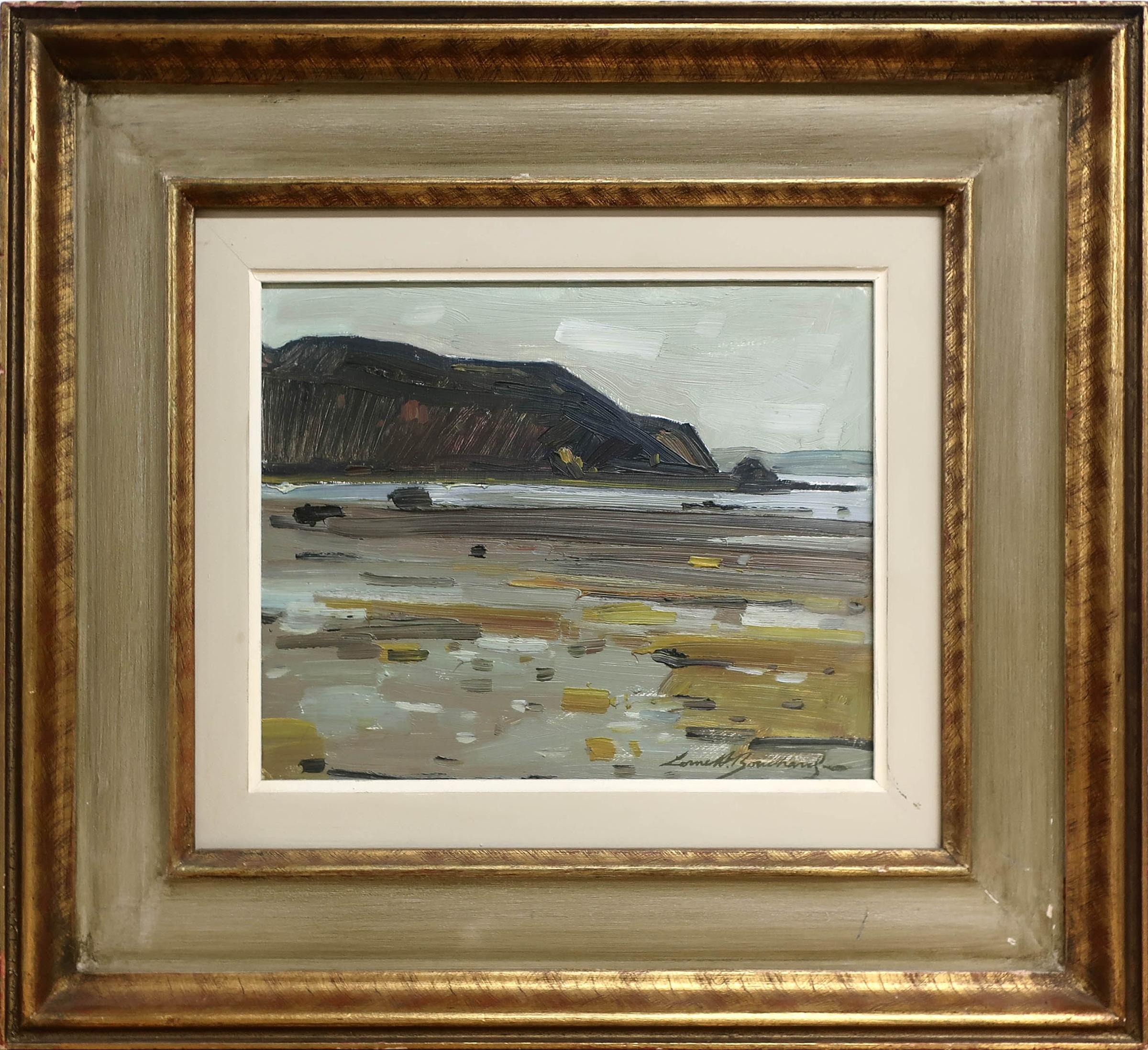 Lorne Holland George Bouchard (1913-1978) - Low Tide - October, Baie St. Paul