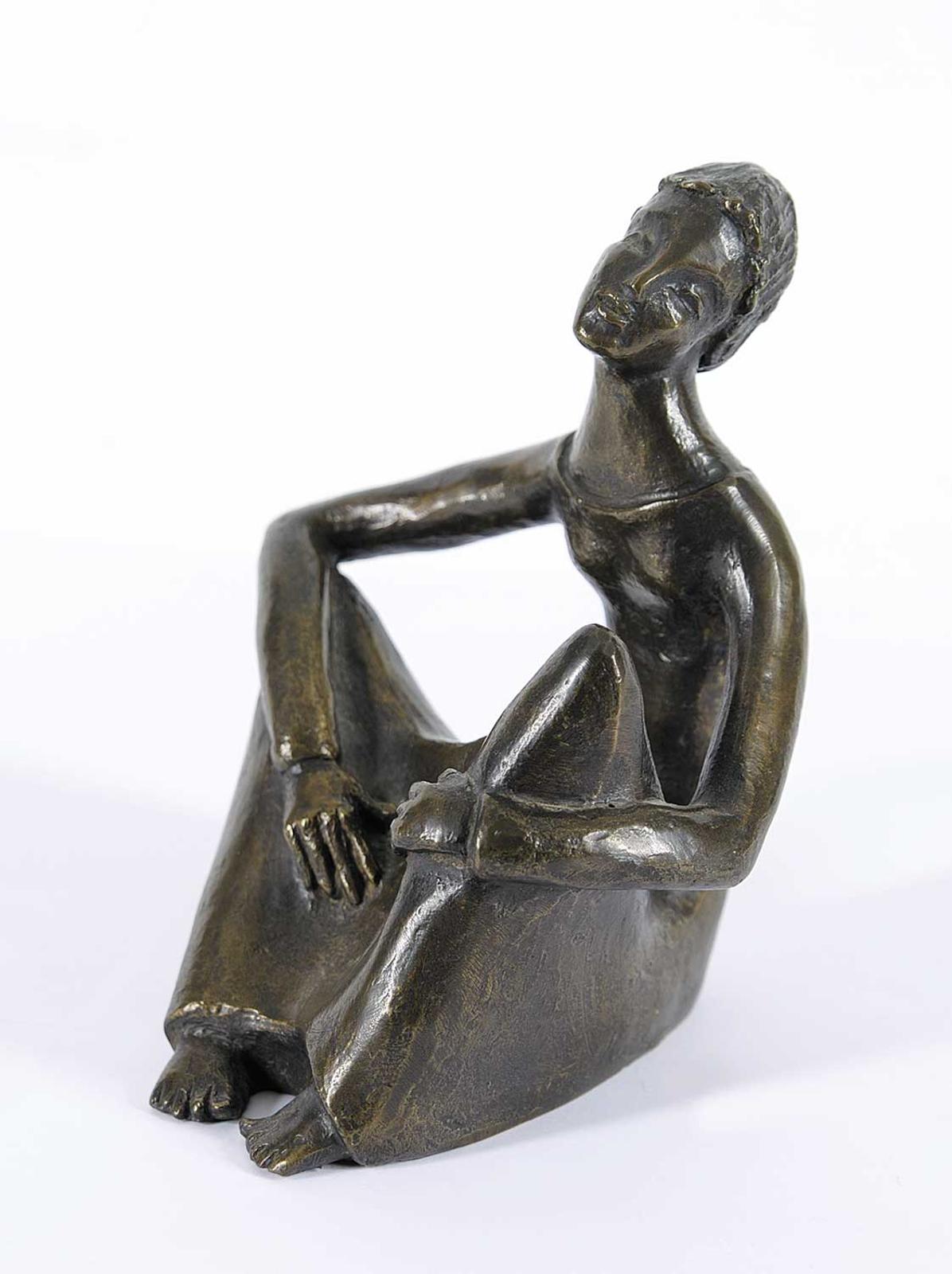 Maria Rahmer de Nagay - Untitled - Seated Girl