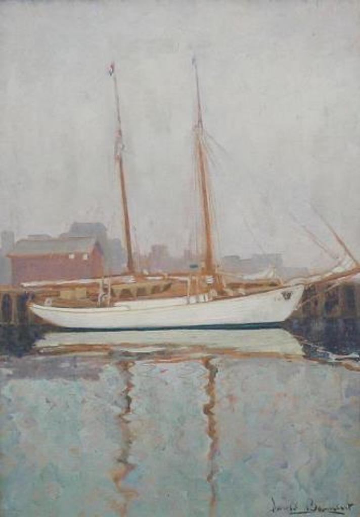 Harold Beament (1898-1994) - Sailboat in Harbour