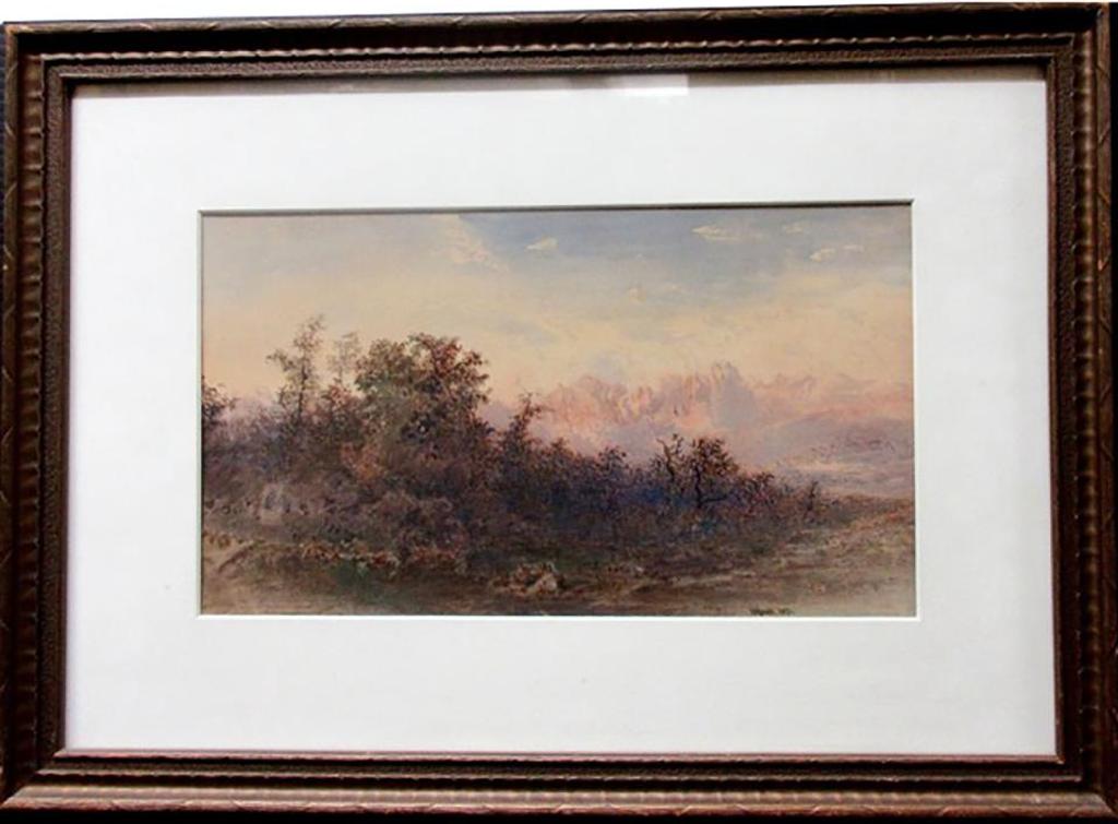 Otto Rheinhold Jacobi (1812-1901) - Landscape At Dusk