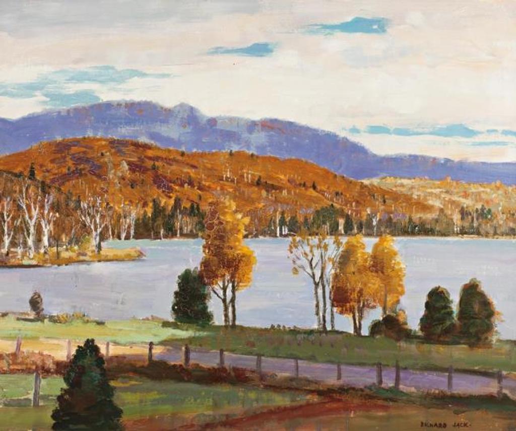 Richard Jack (1866-1952) - Lakeside Drive, Autumn