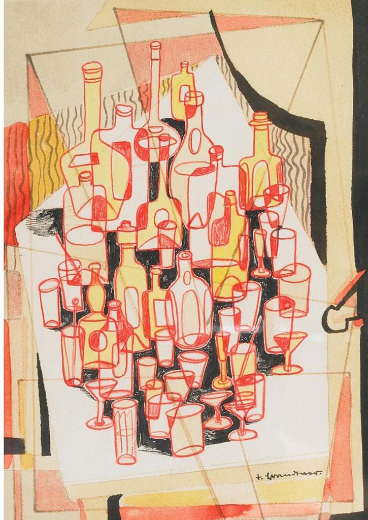 Fritz Brandtner (1896-1969) - Bottle Still Life