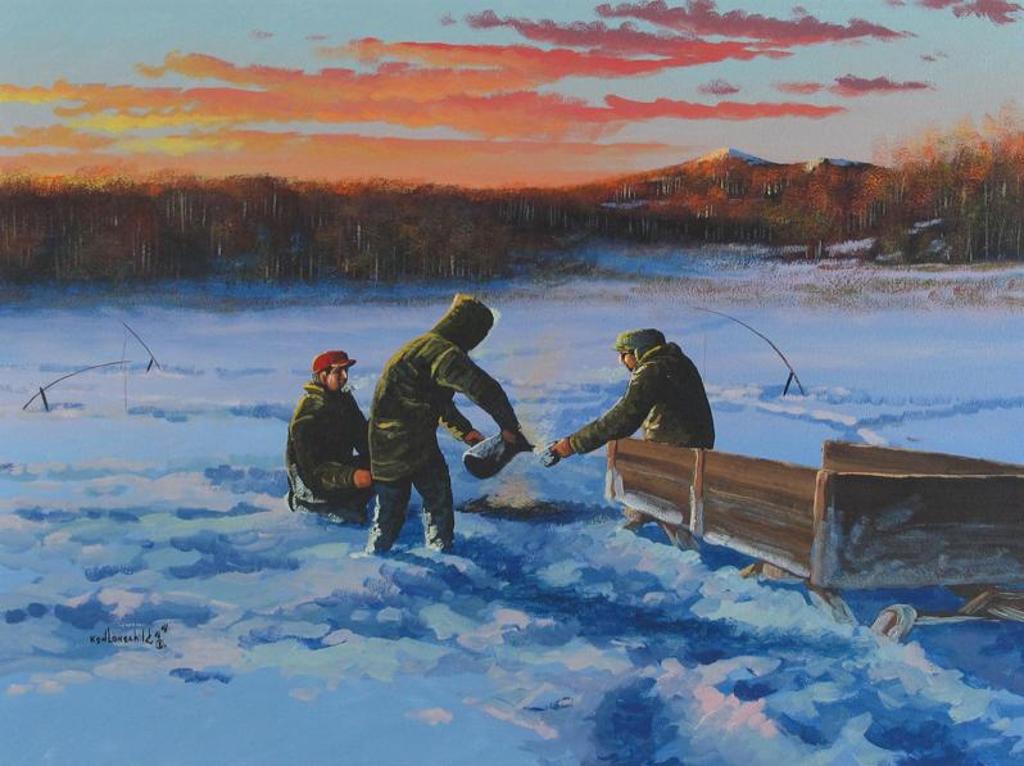 Ken Lonechild (1960-2017) - Waiting For The Pickerel To Start; 1995