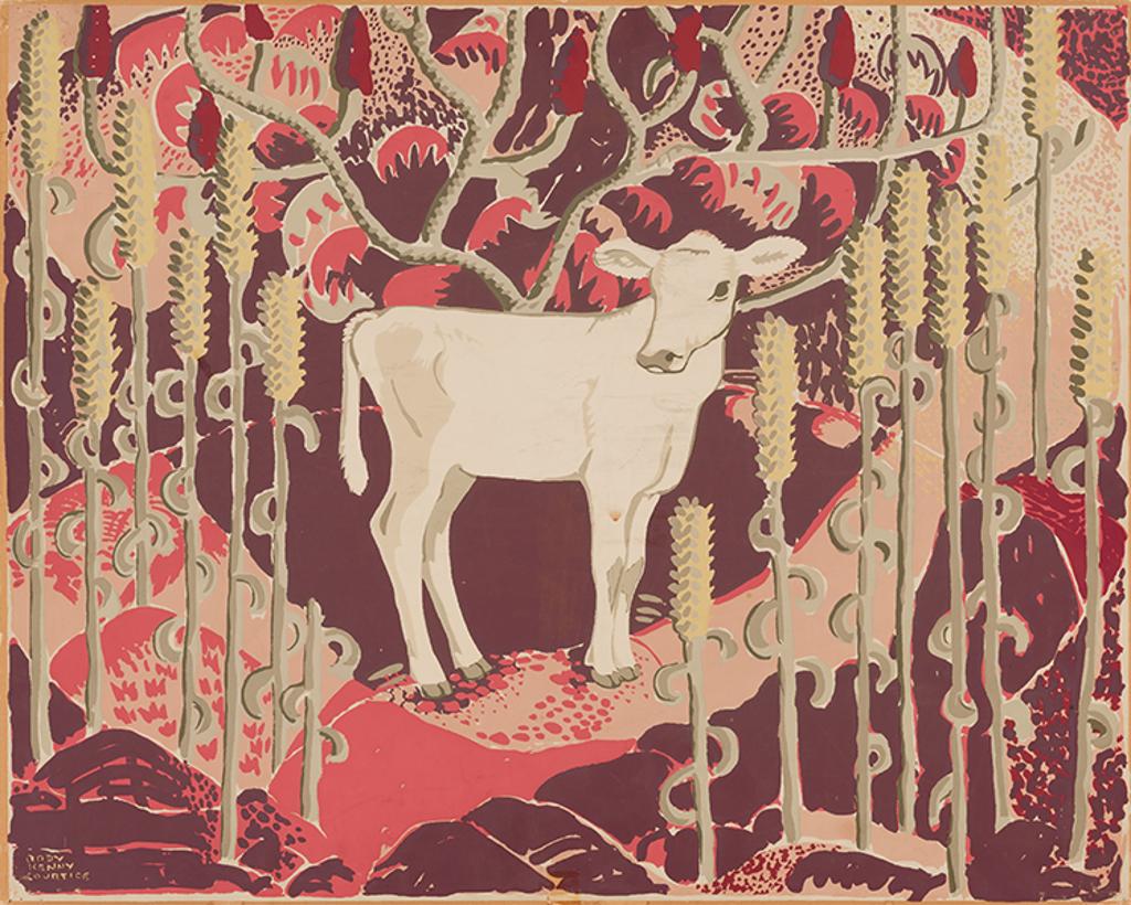 Rody Kenny Hammond Courtice (1895-1973) - White Calf