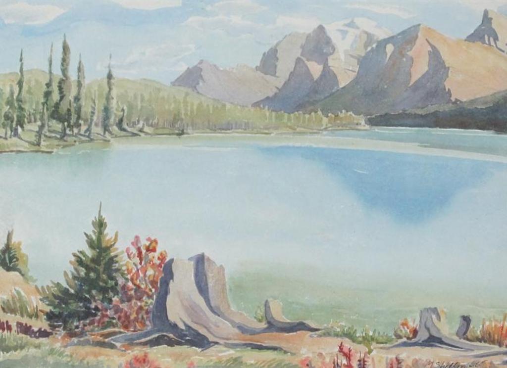 Margaret Dorothy Shelton (1915-1984) - Mountain Lake; 1965