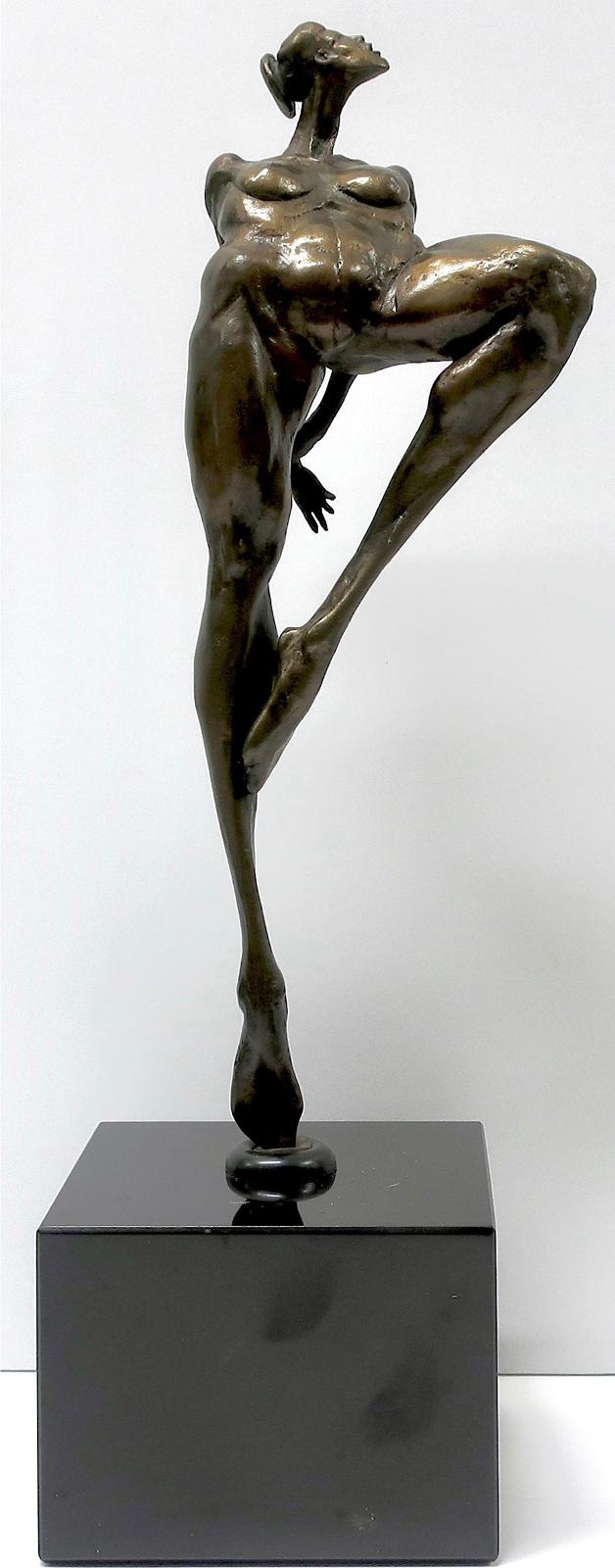 Donald Liardi (1951) - Untitled (Nude Stretching)