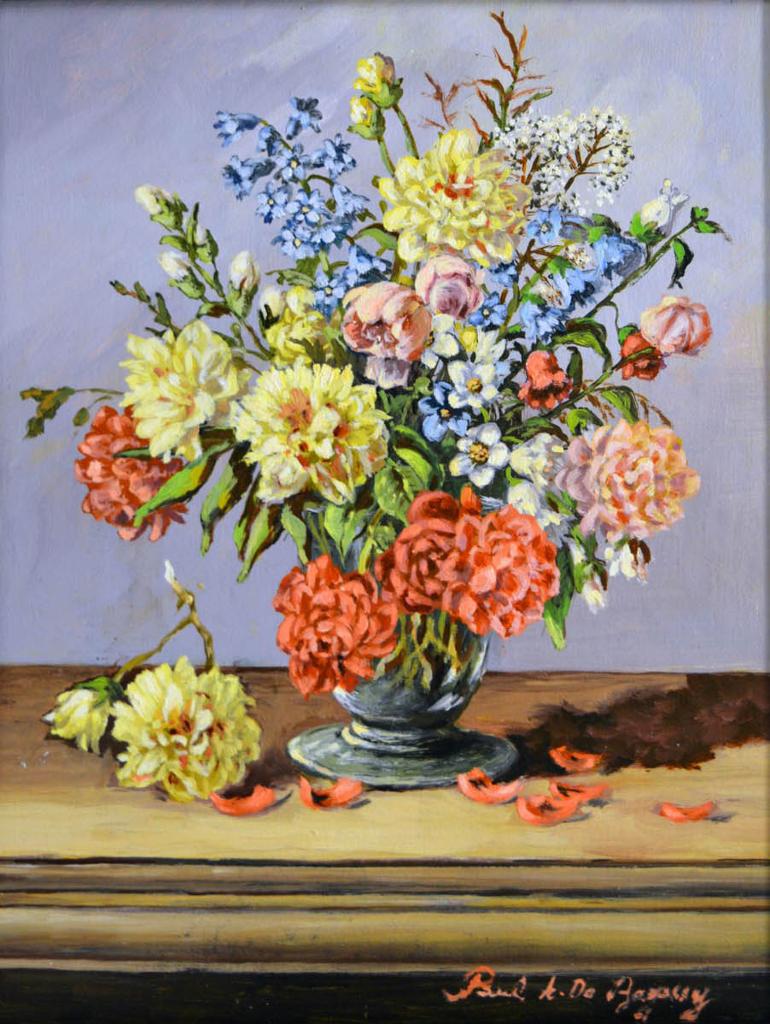 Paul A. de Bagossy (1920) - Vase of flowers