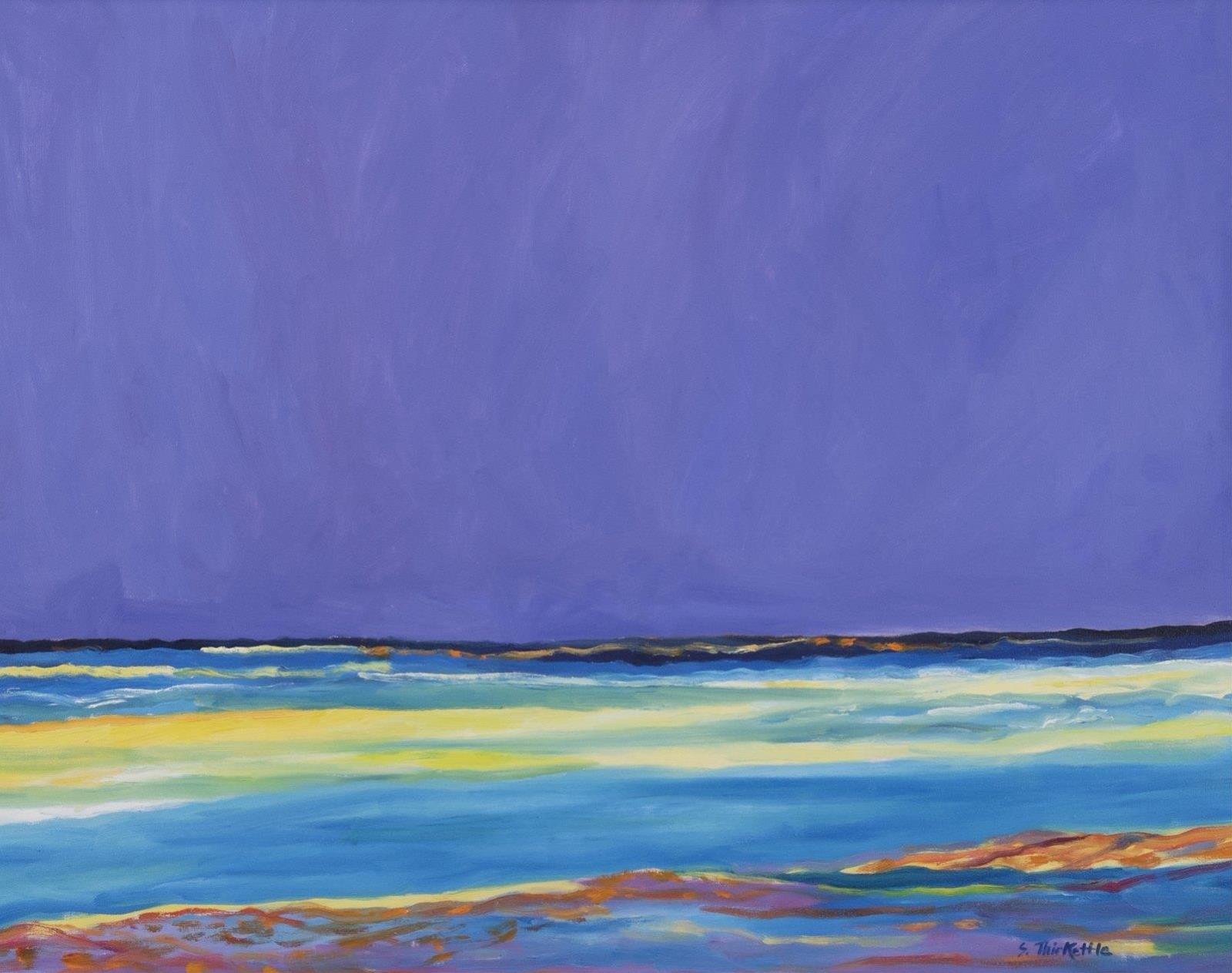 Sharon Thirkettle (1950) - Moody Waters; 2002