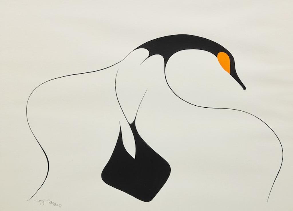 Benjamin Chee Chee (1944-1977) - Bird
