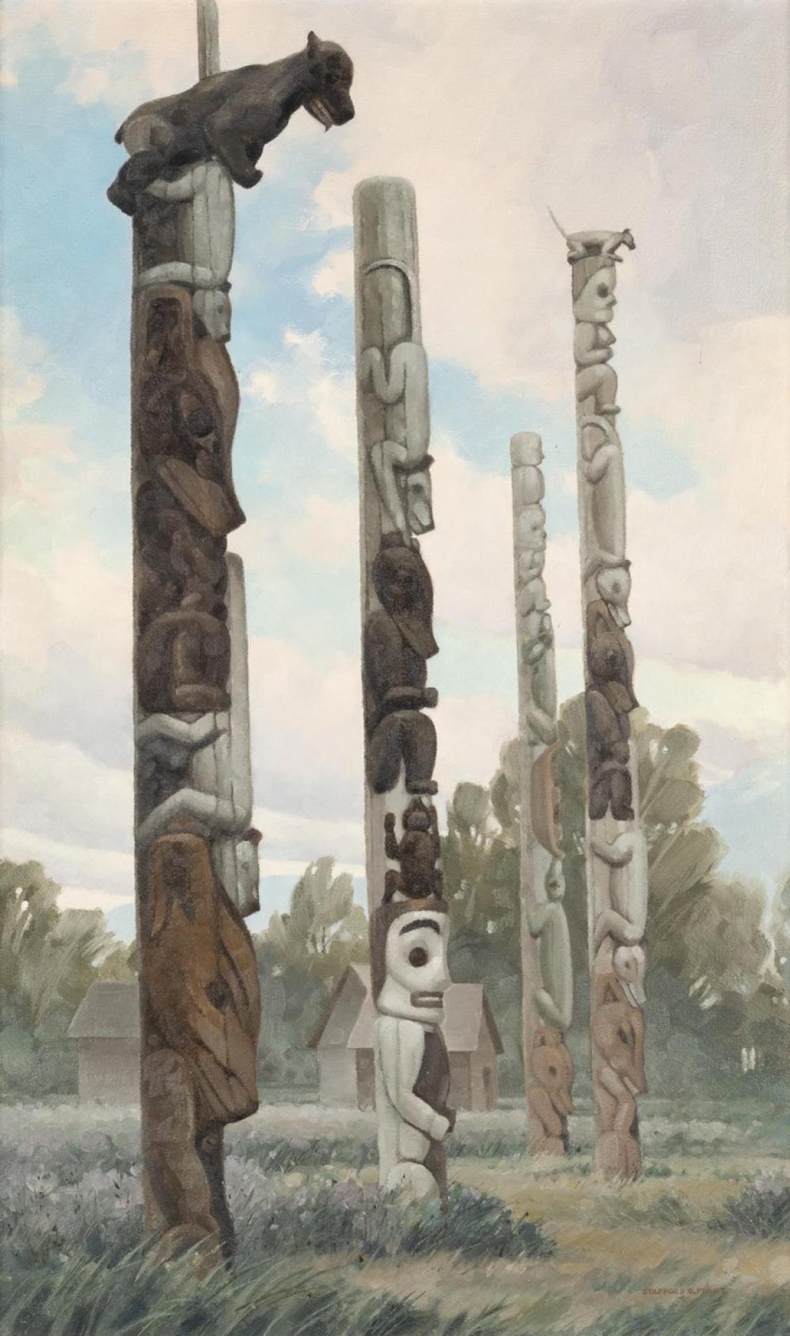 Stafford Donald Plant (1914-2000) - Tsimsyan Totems