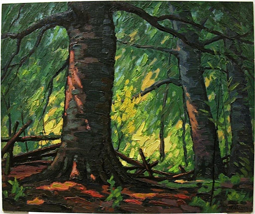 William (Bill) Parsons (1909-1982) - The Beechwoods (Painted At Bruce Mills)